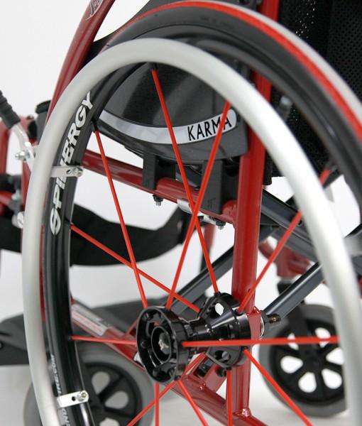 Ergonomic Wheelchairs - Karman S-Ergo 115 Ultra Lightweight Ergonomic Wheelchair With Swing Away Footrest