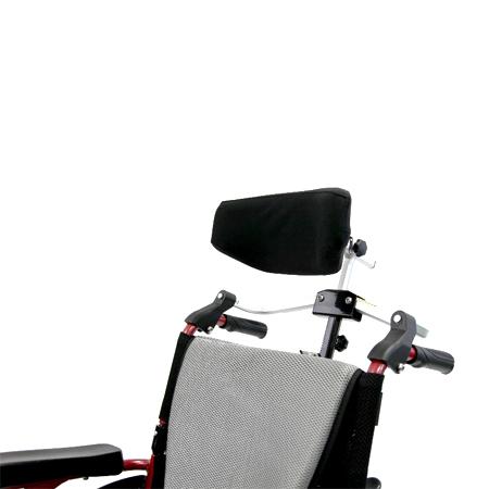 Wheelchair Accessories - Karman Large Foldable Rigidfy Headrest For 1 " Diameter Handle Frame