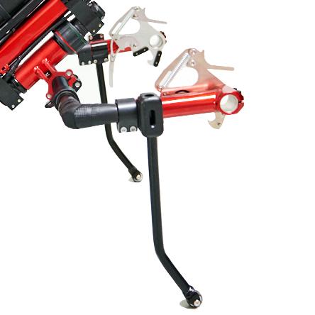 firefly wheelchair attachment dual kickstands