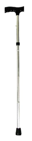 Daily Aids - Karman Folding Cane With Luxury Handle And Easy To Fold (available In Black And Silver)