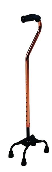 Daily Aids - Karman Quad Cane With Small Base (also Available: Silver Frame)