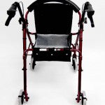 Karman R-4600 Lightweight Standard Rollator with Padded Seat and Backrest