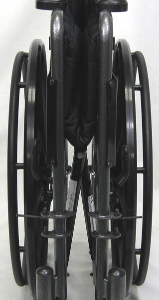 Karman LT-800T 34 lbs. Lightweight Steel Wheelchair with Fixed Armrest