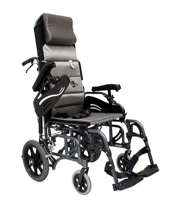 Tilt In Space Wheelchairs - Karman VIP515 Tilt In Space Reclining Transport Wheelchair
