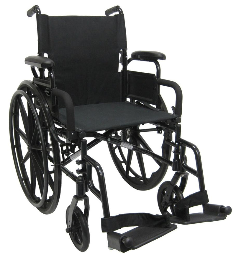 Ultra Lightweight Wheelchairs - Karman 802-DY Ultra Lightweight Wheelchair With Flip Back Armrest