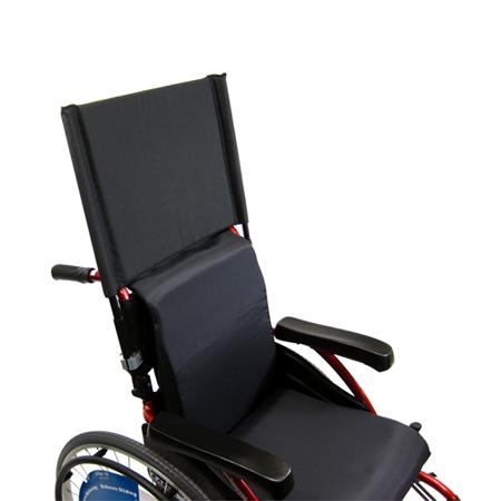 Wheelchair Accessories - Karman Backrest Extension Detachable And Height Adjustable With Clamp 7/8"