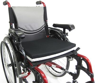 Wheelchair Accessories - Karman Cu-GFR Universal Gel/Foam Seat Cushion
