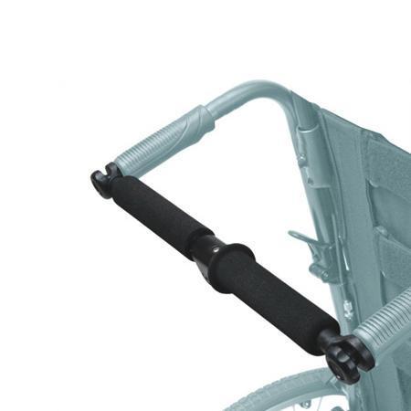 Wheelchair Accessories - Karman Foldable Push Bar For Ergo Wheelchairs